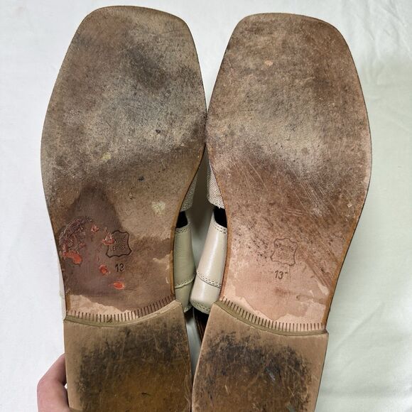 Fratelli Footwear Leather & Canvas Sandals Size 13M